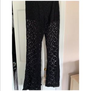 BDG BLACK SHEAR PANTS